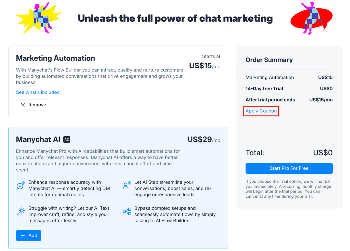 A screenshot of a chat marketing

AI-generated content may be incorrect.