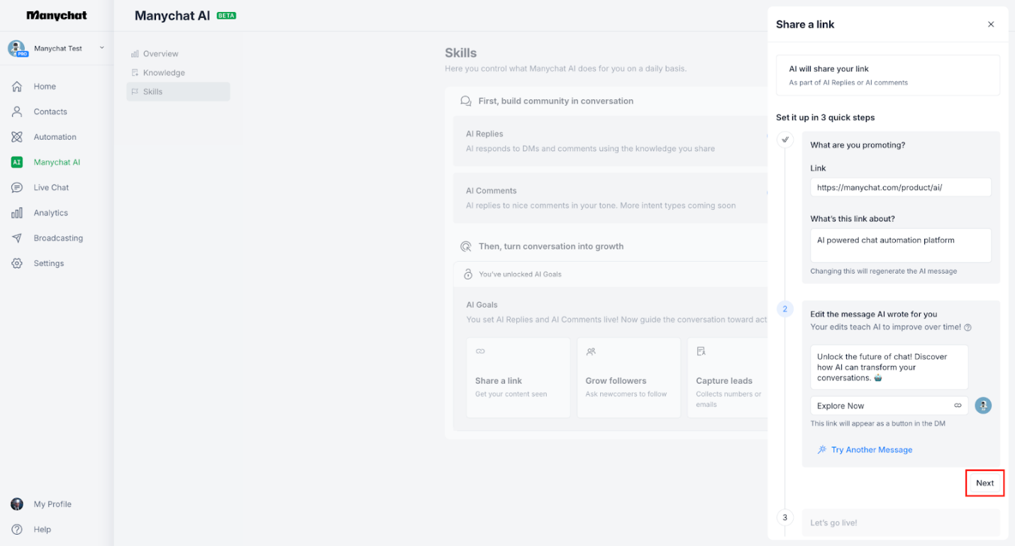 A screenshot of a chat

AI-generated content may be incorrect.